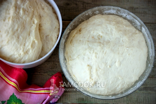 Выросшее тесто