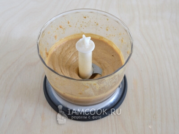 Взбить соус блендером