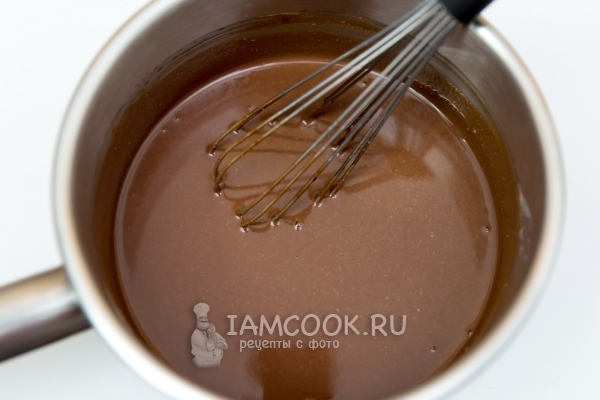 Остудить шоколадную смесь