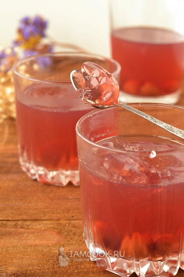 Рецепт желе из компота