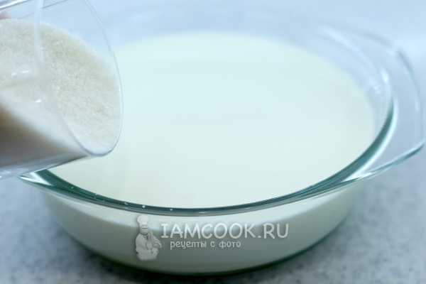 Всыпать сахар