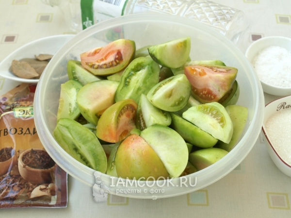 Порезать помидоры