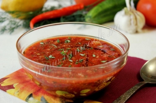 Гаспачо из помидор