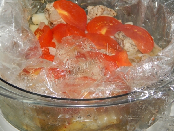 Тушим картофель с мясом