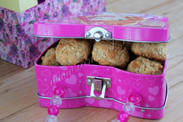 Фото печенья с кунжутом