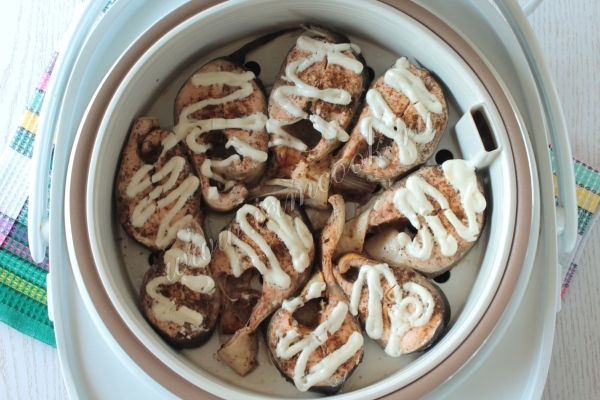 Приготовление горбуши на пару в мультиварке