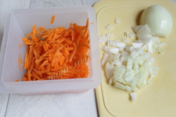 Морковь и лук