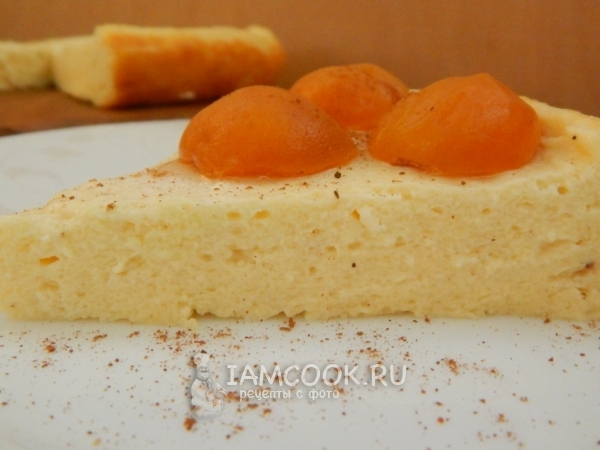 Готовый творожник в мультиварке