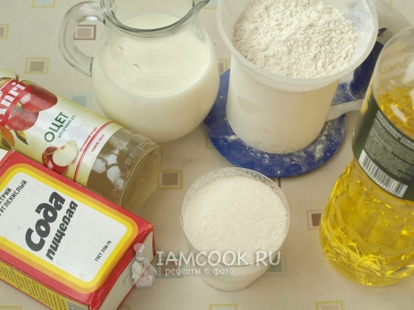 Ингредиенты для бисквита без яиц