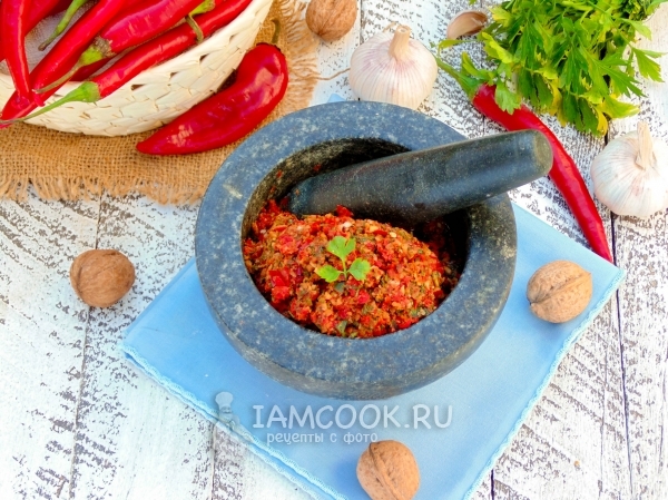 Фото грузинской аджики