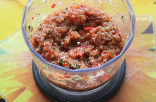 Ингредиенты для холодного супа гаспачо