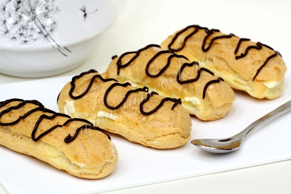 Рецепт эклеров по ГОСТу