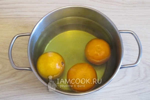Сварить мандарины