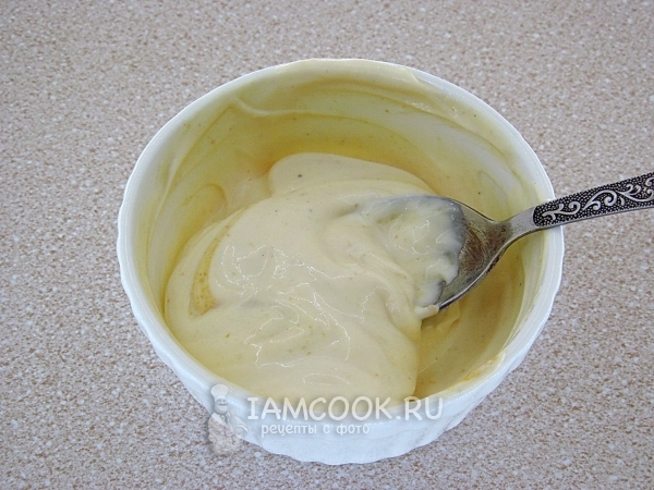 Соус перемешать