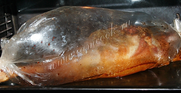 Баранья нога в рукаве