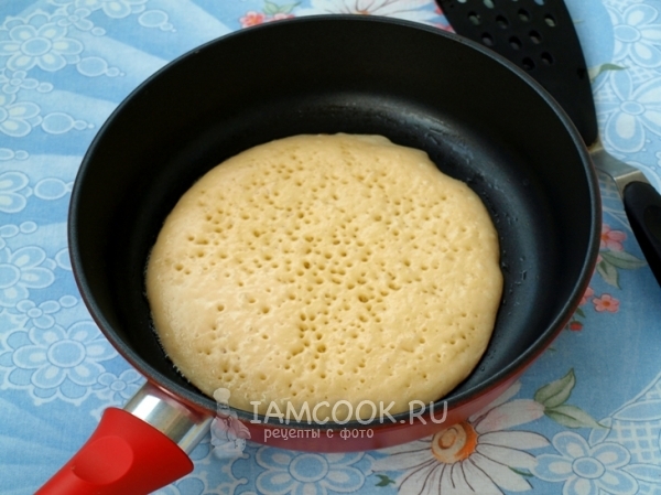 Жарим блины