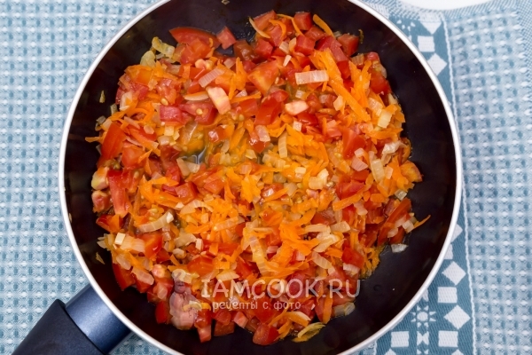 Обжарка овощей