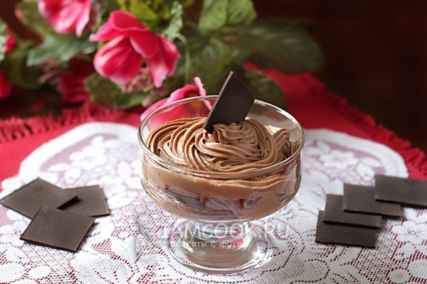 Фото крема из сливок для торта