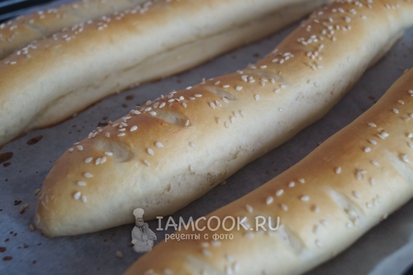 Рецепт венских порционных багетов