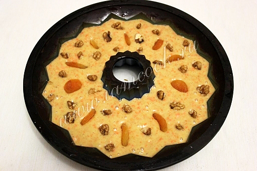 Запекаем морковный кекс