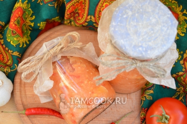Рецепт кабачковой икры с помидорами на зиму