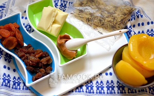 Ингредиенты для сладкого риса