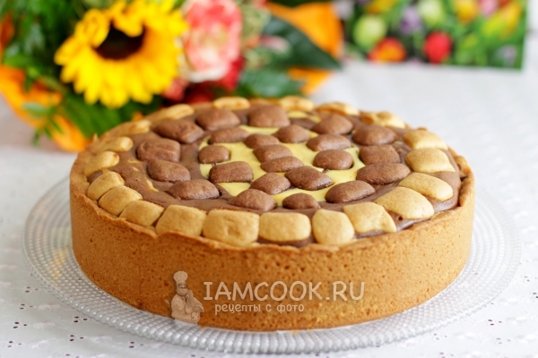 Фото пирога «Бурёнка»