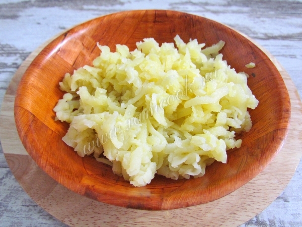 тертый картофель