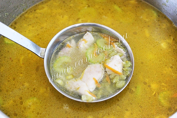 Рецепт горохового супа с курицей