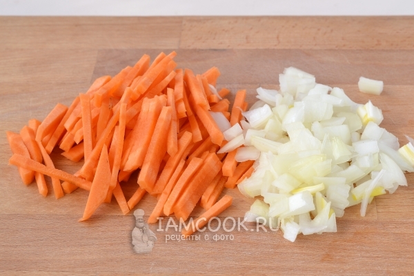 Порезать овощи