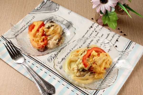 Рецепт хека, запеченного в фольге