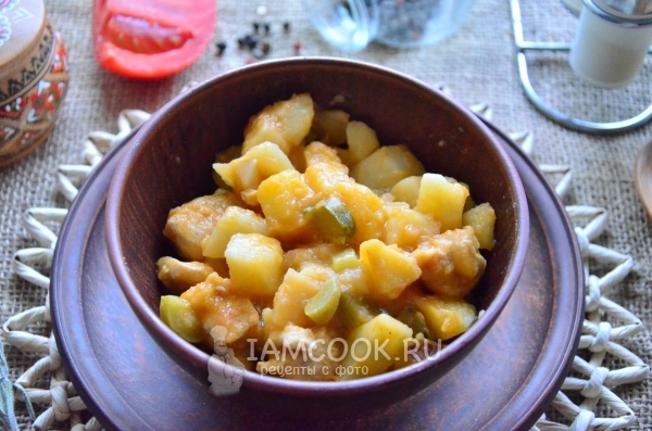 Фото азу из курицы