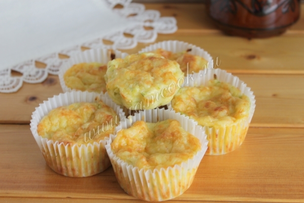 Маффины с кабачком