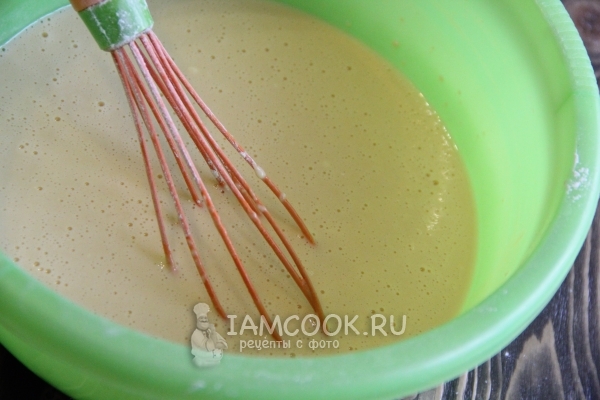 Сделать тесто на блины