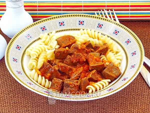 Гуляш из легкого