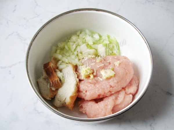 Ингредиенты для начинки голубцов