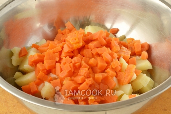 Морковь отварная