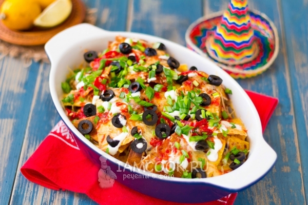 Готовое мачо начос