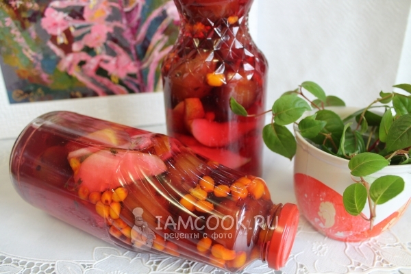 Рецепт плодово-ягодного компота на зиму