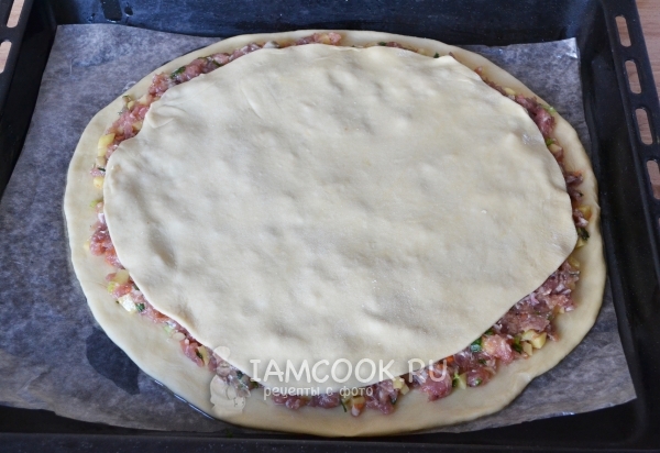 Накрыть тестом