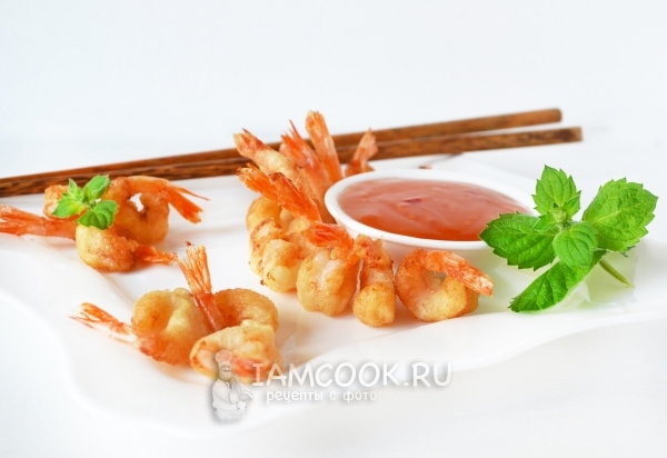 Фото креветок в кляре