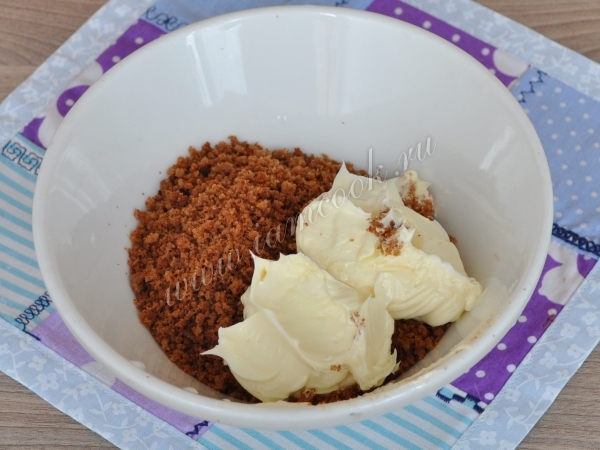 Масло с крошкой