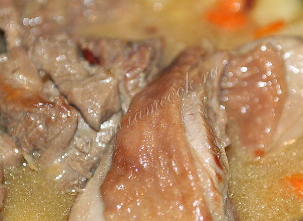 Тушеная индейка