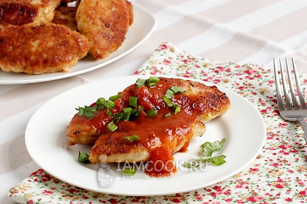 Котлеты из куриного фарша