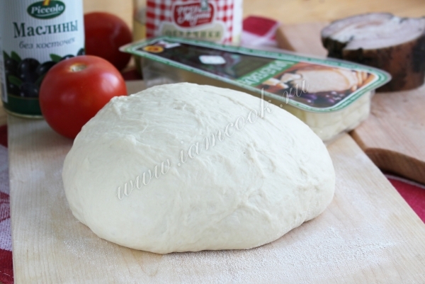 Рецепт тонкого теста для пиццы