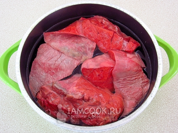 Легкое в кастрюле