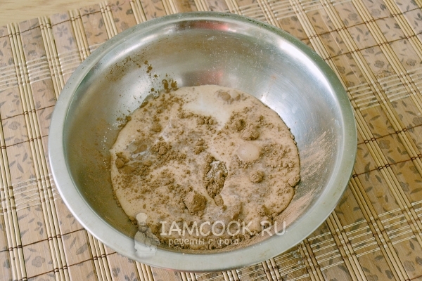 Влить молоко