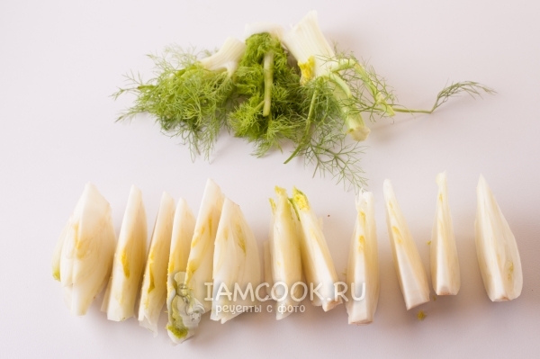 Порезать фенхель