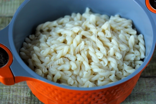 Макароны отварные