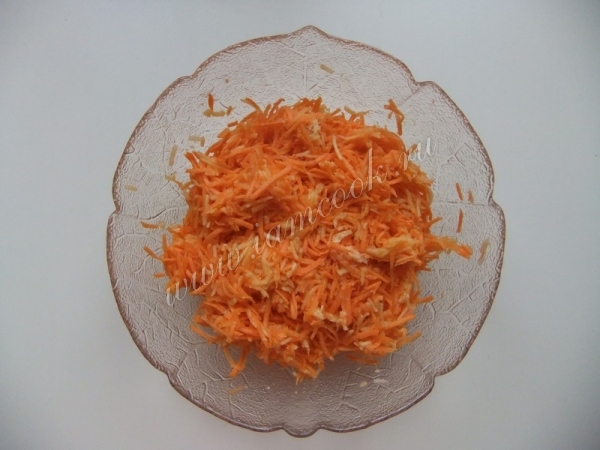 Перемешать салат